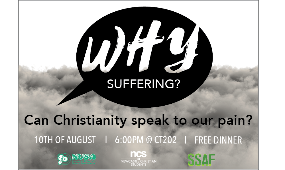 Why Suffering? – Can Christianity speak to our pain?